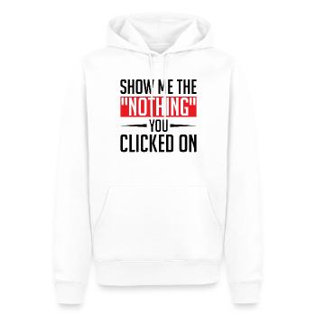 Cybersecurity Computer Security Cybersecurity - Men’s Premium Organic Hoodie - white - Front - Nico (187cm)