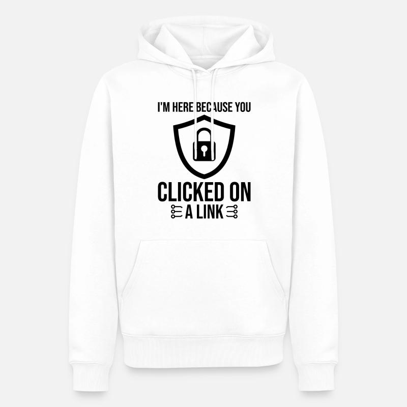 Cybersecurity Computersicherheit Cybersecurity - Männer Premium Bio Hoodie - Weiß