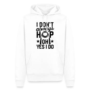 Lustiges Springseil Springseil - Männer Premium Bio Hoodie - Weiß - Vorne - Nico (187cm)