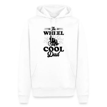 Lustige Querschnittslähmung Rollstuhl Querschnitts - Männer Premium Bio Hoodie - Weiß - Vorne - Nico (187cm)