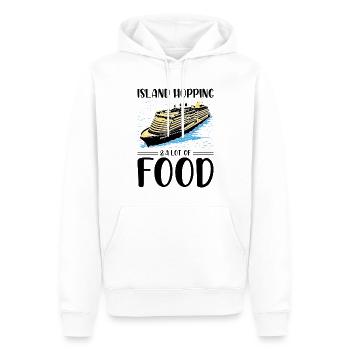 Funny Cruising Kreuzfahrtschiff Kreuzfahrtschiff - Männer Premium Bio Hoodie - Weiß - Vorne - Nico (187cm)