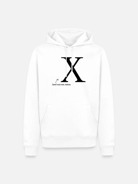 Il faut s’attendre à ce que - Sweat à capuche Premium bio Homme - blanc