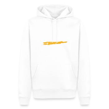 Farbkleckse Kleckse Farbspritzer Maler Geschenk - Männer Premium Bio Hoodie - Weiß - Vorne - Nico (187cm)