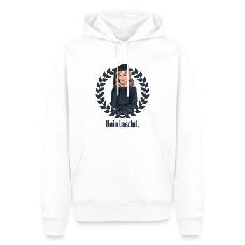 Rieser Grantler // Illustration - Männer Premium Bio Hoodie - Weiß - Vorne - Nico (187cm)