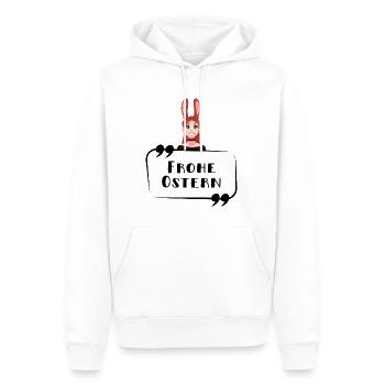 ANIME GIRL Frohe Ostern - Männer Premium Bio Hoodie - Weiß - Vorne - Nico (187cm)