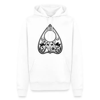 Ouija Planchette sphynx Katze Halloween - Männer Premium Bio Hoodie - Weiß - Vorne - Nico (187cm)