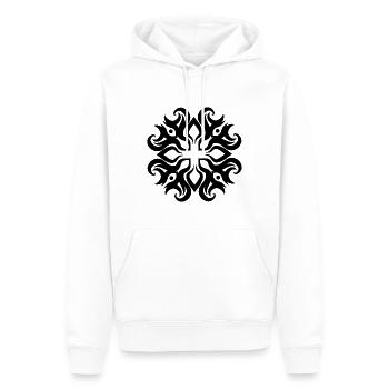 Symbol Geschenk Ornament Ethnic Spirit Art Orient - Männer Premium Bio Hoodie - Weiß - Vorne - Nico (187cm)