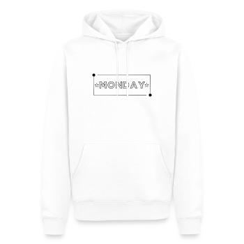 my Design 20 - Männer Premium Bio Hoodie - Weiß - Vorne - Nico (187cm)