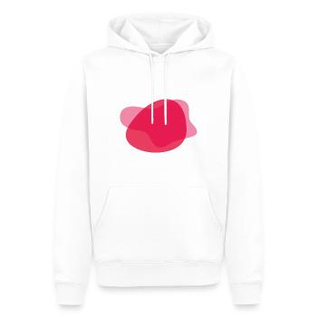 Farbkleckse Kleckse Farbspritzer Maler Geschenk - Männer Premium Bio Hoodie - Weiß - Vorne - Nico (187cm)