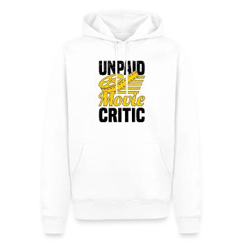 Critique de film Critique de film Long métrage - Sweat à capuche Premium bio Homme - blanc - Devant - Nico (187cm)