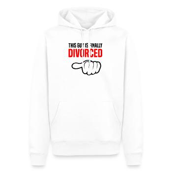 Scheidung Trennung Ehe Ex Scheidungsparty - Männer Premium Bio Hoodie - Weiß - Vorne - Nico (187cm)