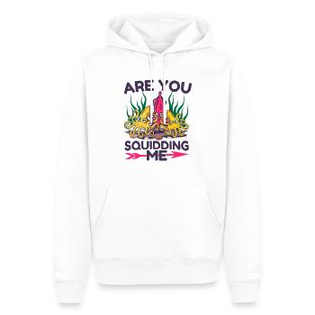 Tintenfisch Krake Oktopus Meer Tentakel Kraken - Männer Premium Bio Hoodie - Weiß - Vorne - Nico (187cm)