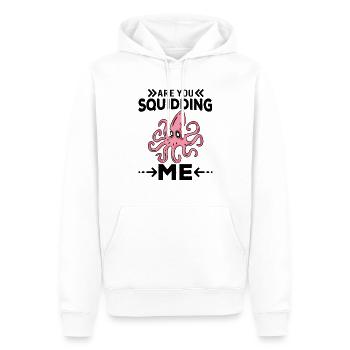 Tintenfisch Krake Oktopus Meer Tentakel Kraken - Männer Premium Bio Hoodie - Weiß - Vorne - Nico (187cm)