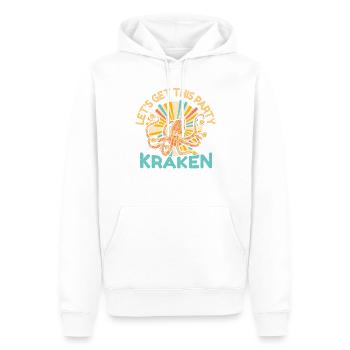 Tintenfisch Krake Oktopus Meer Tentakel Kraken - Männer Premium Bio Hoodie - Weiß - Vorne - Nico (187cm)