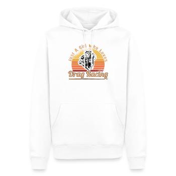 Racing Driver Racing Car Tuning Racing Motorsport - Men’s Premium Organic Hoodie - white - Front - Nico (187cm)