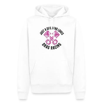 Racing Driver Racing Car Tuning Racing Motorsport - Men’s Premium Organic Hoodie - white - Front - Nico (187cm)