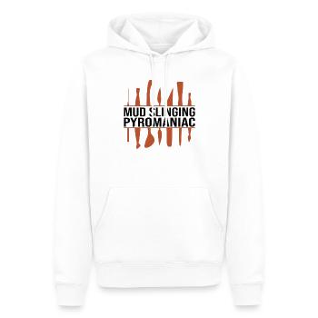 Töpfern Ton Töpferkurs Töpferei Getöpfert - Männer Premium Bio Hoodie - Weiß - Vorne - Nico (187cm)