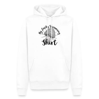Pilzsammler Pilz Pilzjäger Pilzliebhaber Pilzfarm - Männer Premium Bio Hoodie - Weiß - Vorne - Nico (187cm)