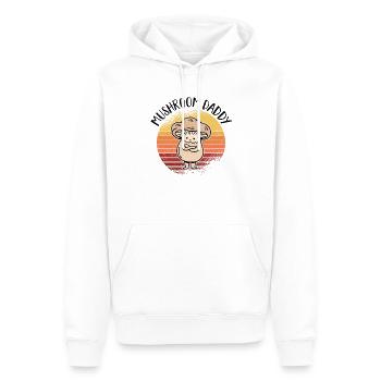 Mushroom picker mushroom mushroom hunter mushroom lover mushroom farm - Men’s Premium Organic Hoodie - white - Front - Nico (187cm)