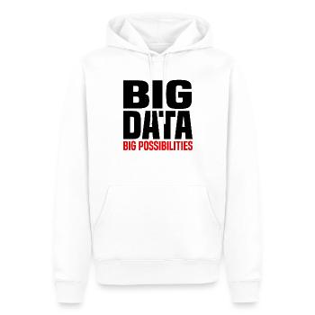 Internet Of Things IOT Programmierer Admin IT - Männer Premium Bio Hoodie - Weiß - Vorne - Nico (187cm)