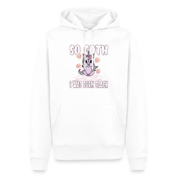 Satan Beelzebub Teufel Gothic Pentagram Mystisch - Männer Premium Bio Hoodie - Weiß - Vorne - Nico (187cm)