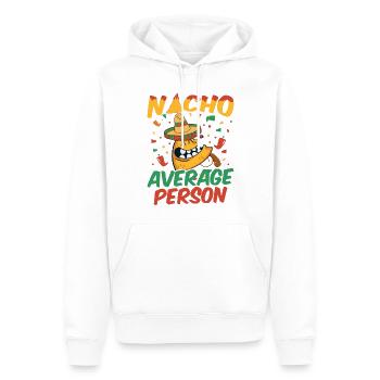 Nacho Salsa Dip Mexikanisch Mexiko Latino - Männer Premium Bio Hoodie - Weiß - Vorne - Nico (187cm)