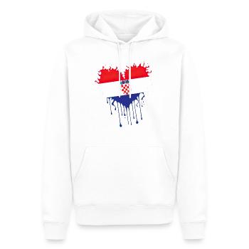 Kroatien hrvatska kroatien hrv hr reisen tourismus - Männer Premium Bio Hoodie - Weiß - Vorne - Nico (187cm)