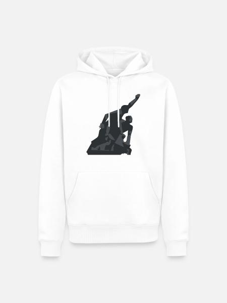 Revolutionäre Matrosen - Männer Premium Bio Hoodie - Weiß