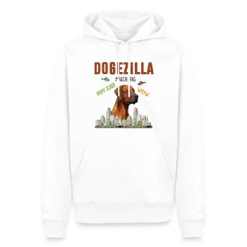 Dog mom Dog dad owner Mistress dog dog Dog - Men’s Premium Organic Hoodie - white - Front - Nico (187cm)