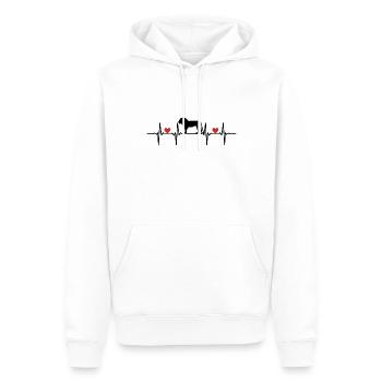 Lion Lioness Lion Pack Mane Lion's Mane King Lion - Men’s Premium Organic Hoodie - white - Front - Nico (187cm)