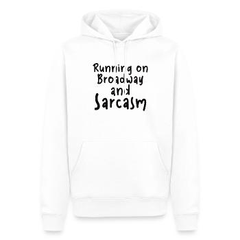 Broadway Musical Musical Theater Sängerin - Männer Premium Bio Hoodie - Weiß - Vorne - Nico (187cm)