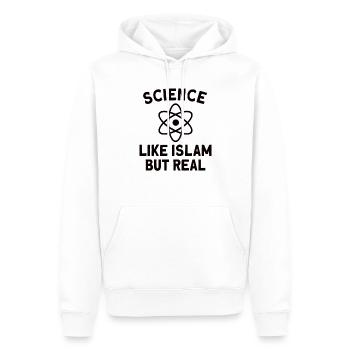 Atheist Atheismus Anti-religion Securalism God - Männer Premium Bio Hoodie - Weiß - Vorne - Nico (187cm)