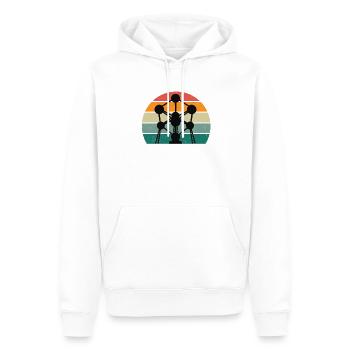 brüssel flandern walonien antwerpen gent belgien - Männer Premium Bio Hoodie - Weiß - Vorne - Nico (187cm)