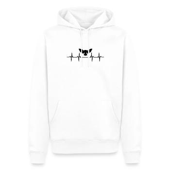 Eulen Eulenflügel Eulenflug Schuhuen Wald Eule - Männer Premium Bio Hoodie - Weiß - Vorne - Nico (187cm)