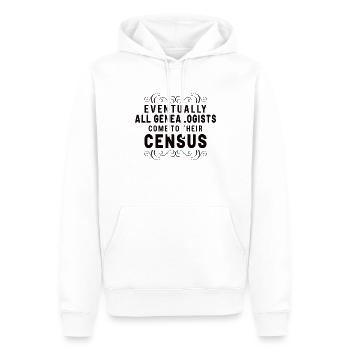 Arbre généalogique Historien de la famille Généalogie Généalogie - Sweat à capuche Premium bio Homme - blanc - Devant - Nico (187cm)