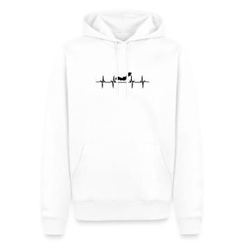 Fledermäuse Fledermaus Fledermausschutz Höhle - Männer Premium Bio Hoodie - Weiß - Vorne - Nico (187cm)