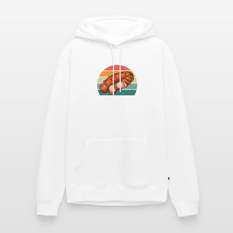 Butcher Fleischer Wurst rind Fleischerei Fleischerei Fleisch Men’s Premium Organic Hoodie