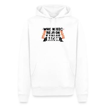 Atheist Atheismus Anti-religion Securalism God - Männer Premium Bio Hoodie - Weiß - Vorne - Nico (187cm)