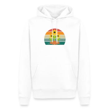 Gardener Gardener Hedge Lawn Mowing Lawn Garden - Men’s Premium Organic Hoodie - white - Front - Nico (187cm)