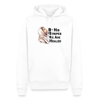 Jesus Christianity God Praying Prayer Pastor - Männer Premium Bio Hoodie - Weiß - Vorne - Nico (187cm)