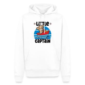 Voilier Voilier Bateau Kid Enfant Yacht Bateau - Sweat à capuche Premium bio Homme - blanc - Devant - Nico (187cm)