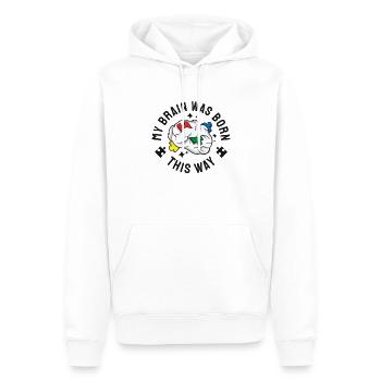 Autism Awareness Autism Disease Autistic Gift - Männer Premium Bio Hoodie - Weiß - Vorne - Nico (187cm)