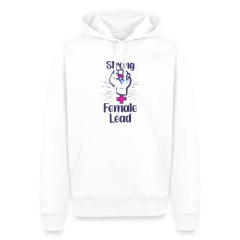 Feminist Feminism Actor Theater Drama Teacher - Men’s Premium Organic Hoodie - white - Front - Nico (187cm)