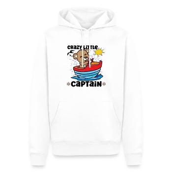 Voilier Voilier Bateau Kid Enfant Yacht Bateau - Sweat à capuche Premium bio Homme - blanc - Devant - Nico (187cm)