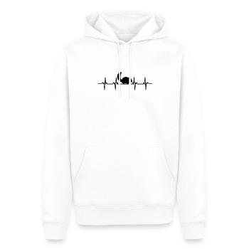 Nagetiere Nager Hamster Ratte Maus Eichhörnchen - Männer Premium Bio Hoodie - Weiß - Vorne - Nico (187cm)