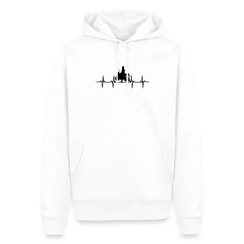 Motorräder Motorroller Motorradfahrer Motorrad - Männer Premium Bio Hoodie - Weiß - Vorne - Nico (187cm)