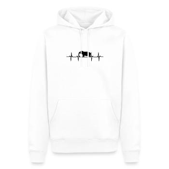 Nilpferd Nil Flusspferd Flusspferde Zwergnilpferd - Männer Premium Bio Hoodie - Weiß - Vorne - Nico (187cm)
