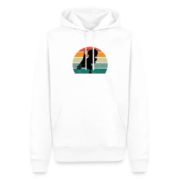 Holland Holländer Niederländer Meer Niederlande - Männer Premium Bio Hoodie - Weiß - Vorne - Nico (187cm)