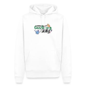 Jardinage Plantes Jardinier Plantation Nature Cadeau - Sweat à capuche Premium bio Homme - blanc - Devant - Nico (187cm)