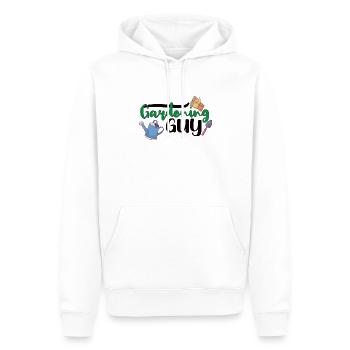 Jardinage Plantes Jardinier Plantation Nature Cadeau - Sweat à capuche Premium bio Homme - blanc - Devant - Nico (187cm)